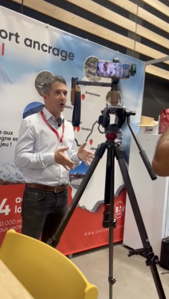 Interview décarbonation transports BMV / TV8 Mont-Blanc